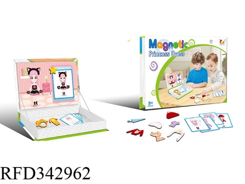 MAGNETIC PUZZLE ASSEMBLY (DRESS UP GIRL)