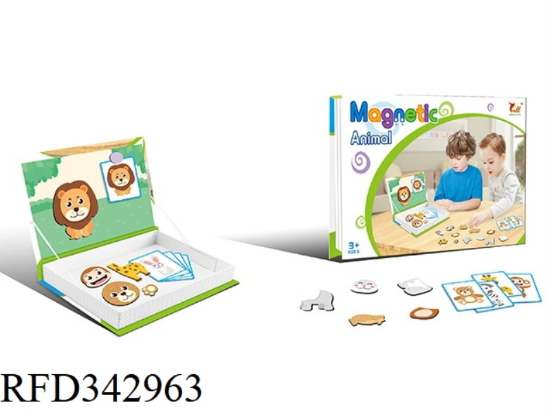 MAGNETIC PUZZLE ASSEMBLY (ANIMAL WORLD)