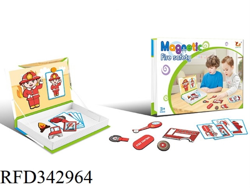 MAGNETIC PUZZLE ASSEMBLY (FIRE SAFETY)