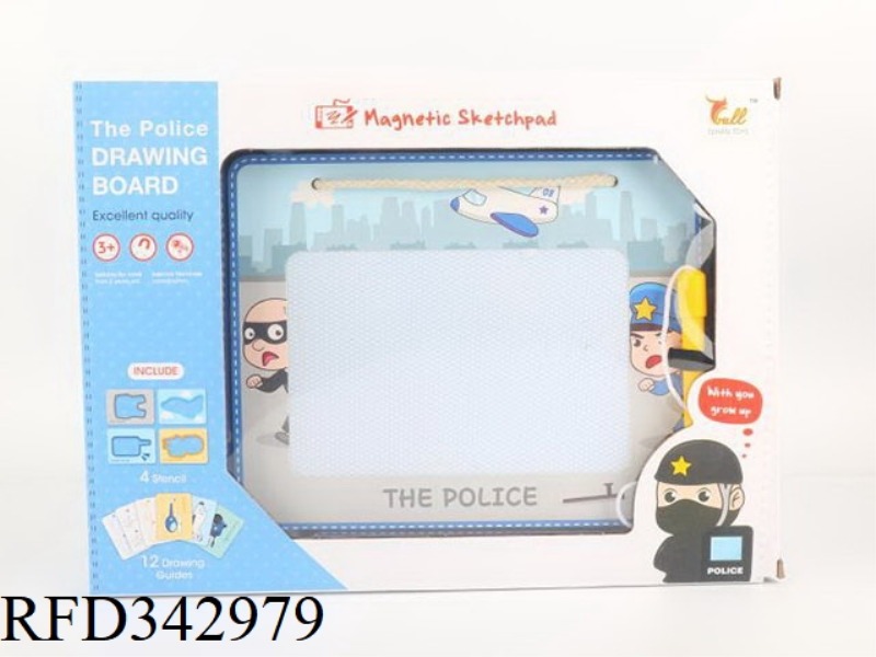 MAGNETIC WRITING BOARD (POLICE)