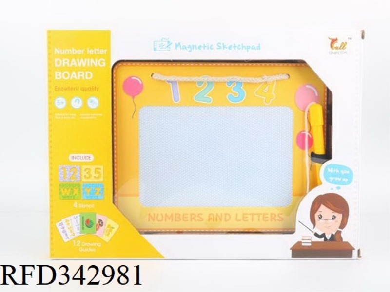 MAGNETIC WRITING BOARD (DIGITAL ENGLISH)