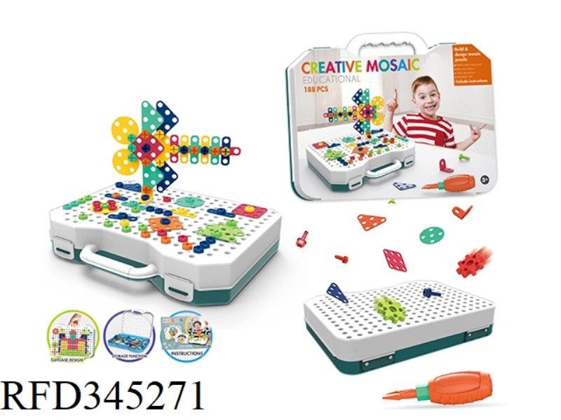 188PCS BUILD MAGIC BOX