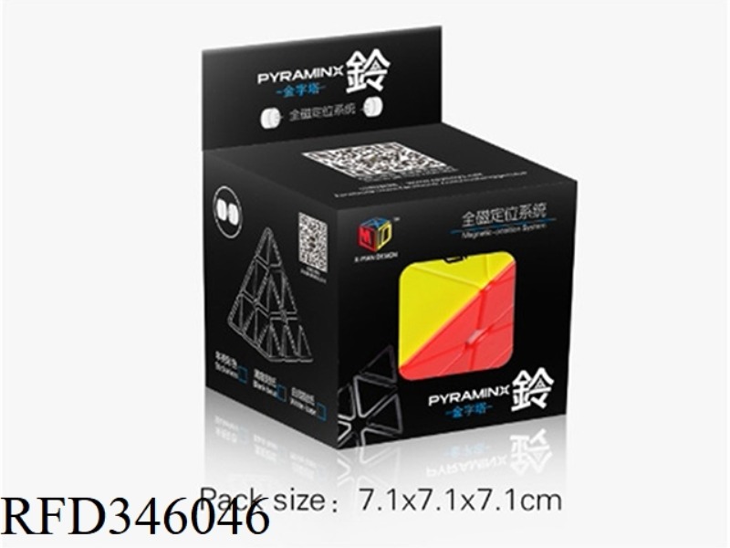 BELL TOWER
(MAGNETIC PYRAMID) RUBIK’S CUBE