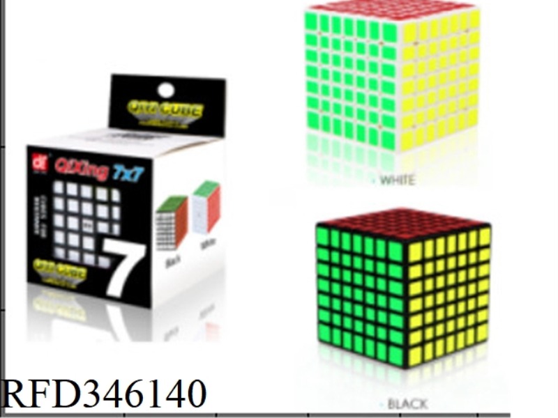 START THE SEVENTH-ORDER RUBIK'S CUBE