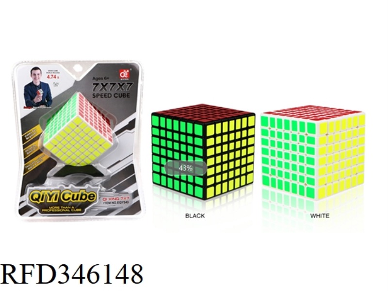 START THE SEVENTH-ORDER RUBIK'S CUBE