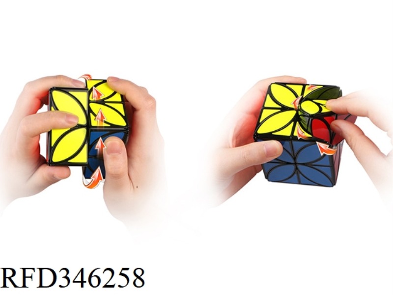 FOUR-LEAF CLOVER ENHANCED VERSION OF RUBIK'S CUBE