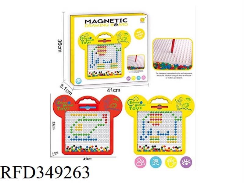 EARLY EDUCATION PUZZLE MAGNETIC DRAWING SLAB