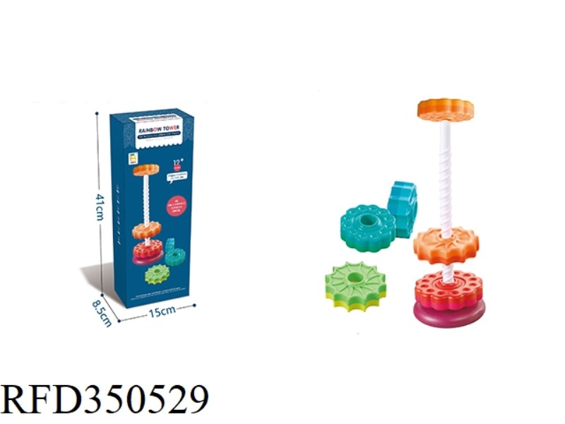 RAINBOW ROTATING TOWER