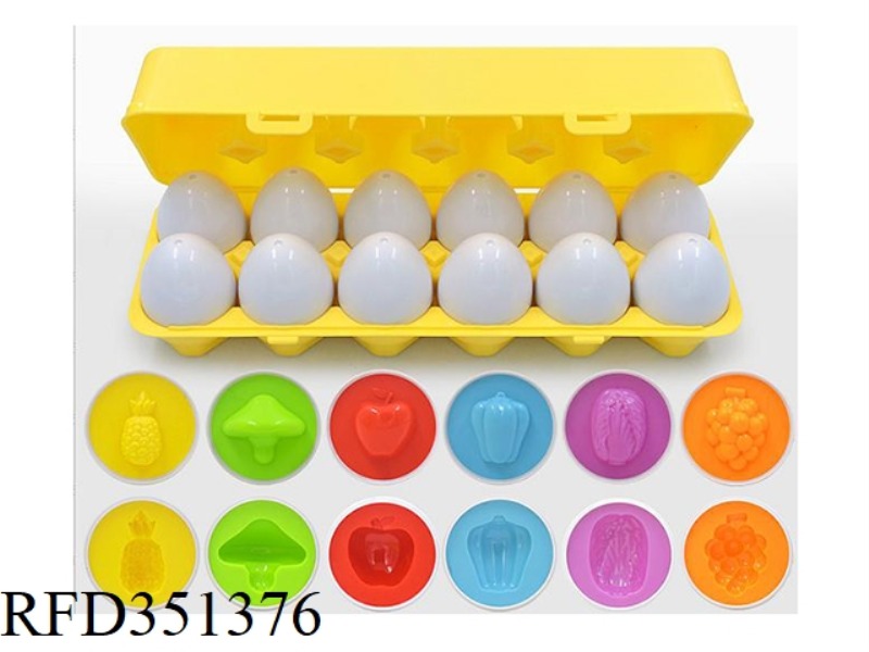 FRUIT AND VEGETABLE PAIRING EGGS