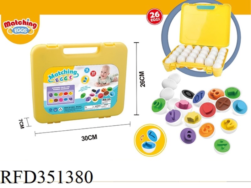 NUMBER + SYMBOL PAIRED EGG