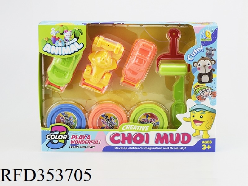 COLOR MUD 3D RACING SET
