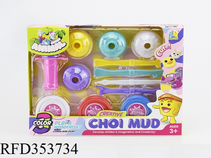 COLOR MUD 3D IMPRESSION