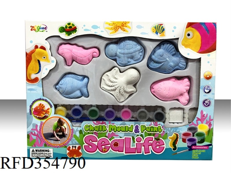 WASHABLE CHALK MOULDS SERIES - SEAWORLD