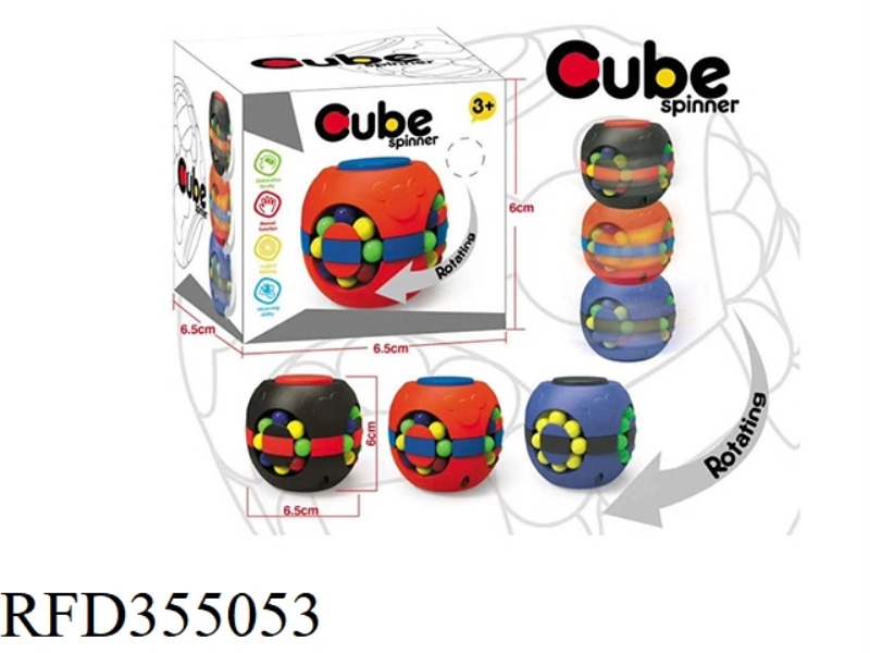 NEW RUBIK'S CUBE MAGIC BEAN BURGER RUBIK'S CUBE (WITH ROTATION FUNCTION)