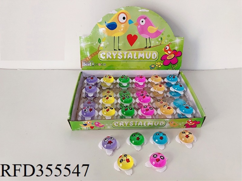 LITTLE BIRD CRYSTAL MUD/48PCS