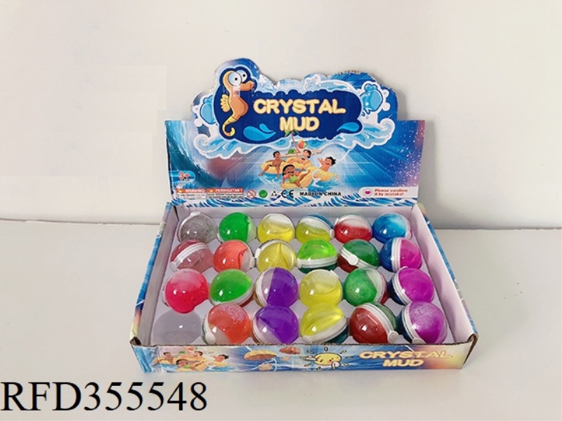 ELF BALL CRYSTAL MUD/24PCS