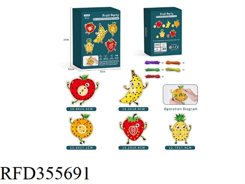 PUZZLE THREADING
(FRESH FRUIT PARTY)