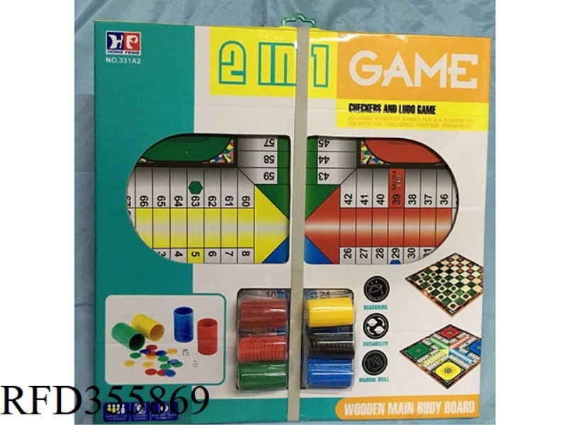 GAME CHESS 2 IN 1