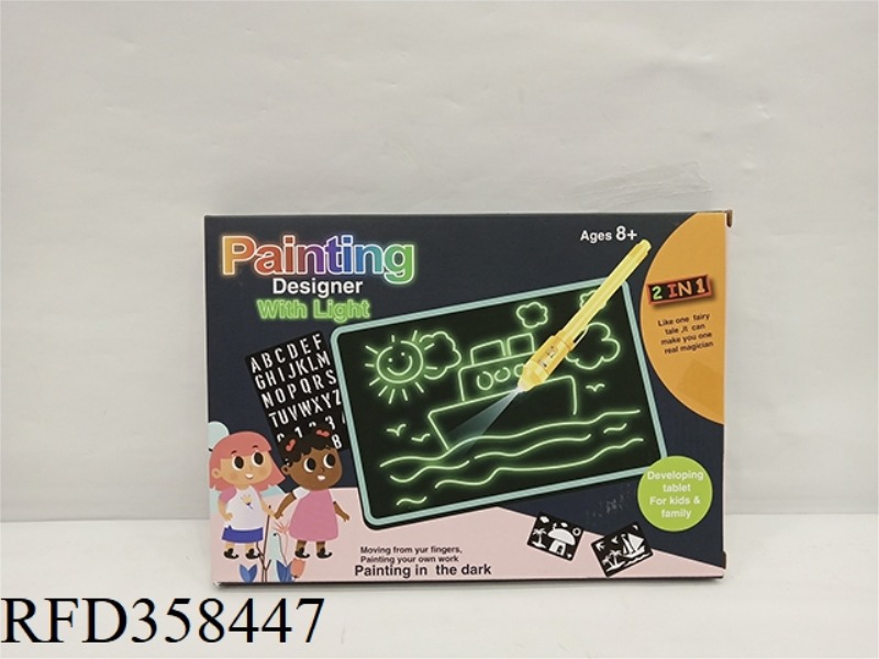 FLUORESCENT PAINTING BOARD