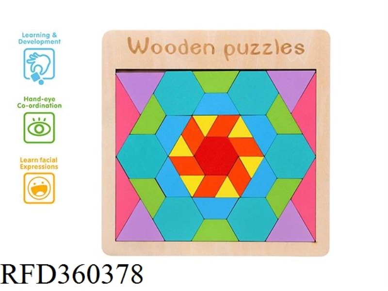 GEOMETRIC JIGSAW PUZZLE