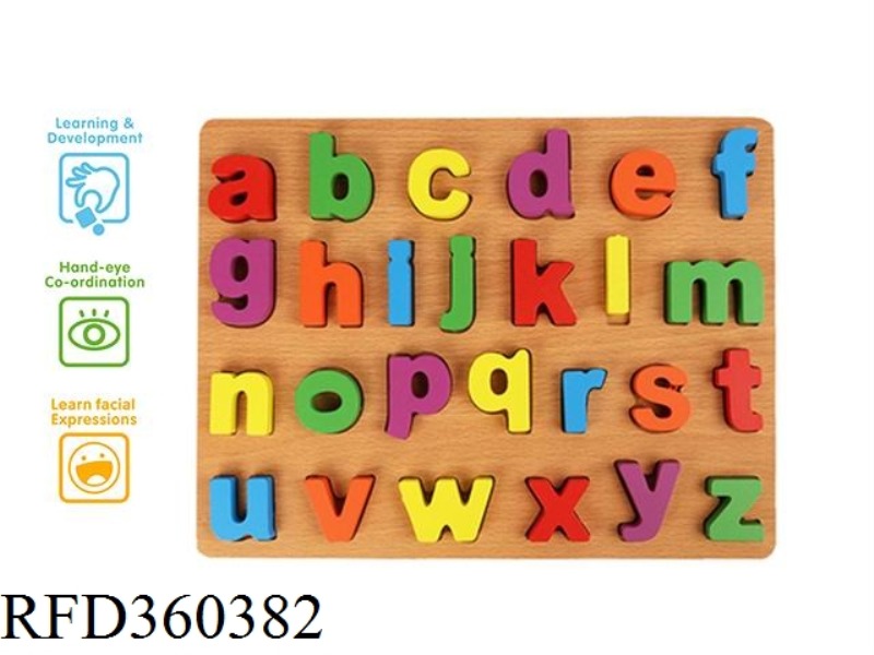 LOWER CASE LEARNING BOARD (SMALL VERSION)