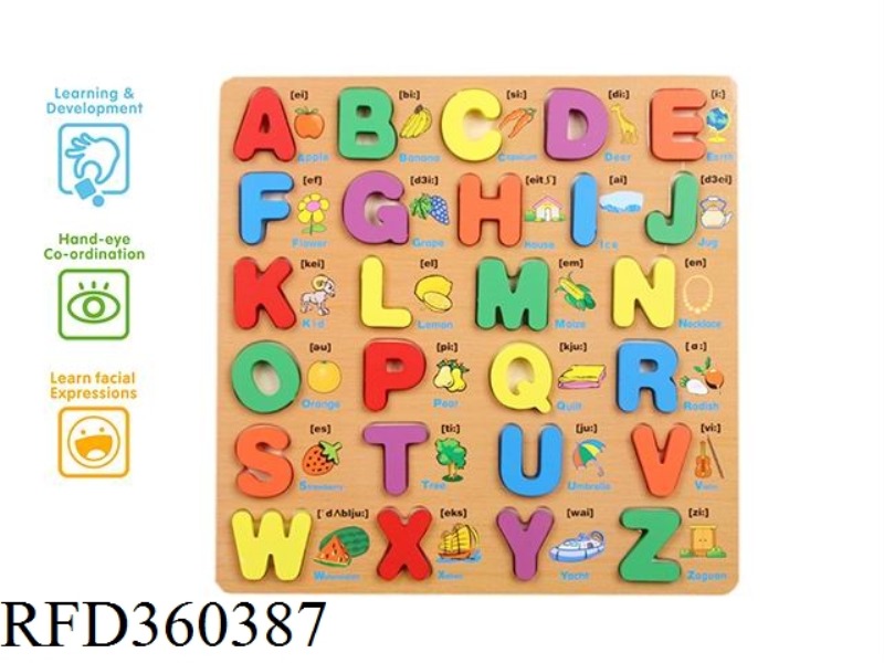 PUZZLE BIG LETTER LEARNING BOARD (BIG MONEY)