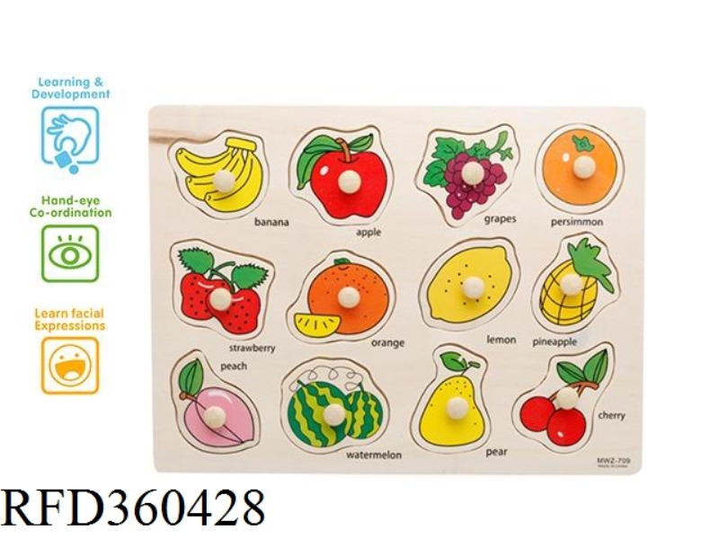 FRUIT PEG HAND PUZZLE