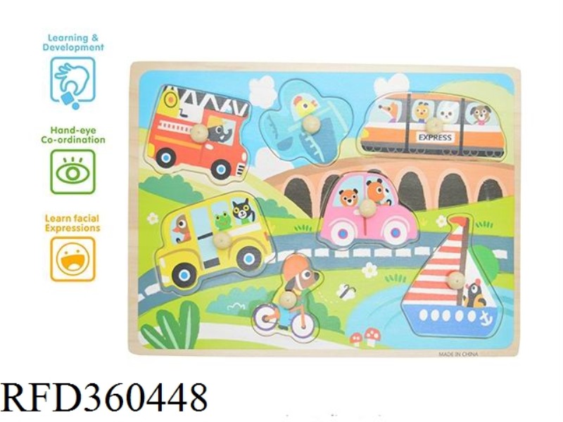 TRAFFIC HAND - GRAB PUZZLE
