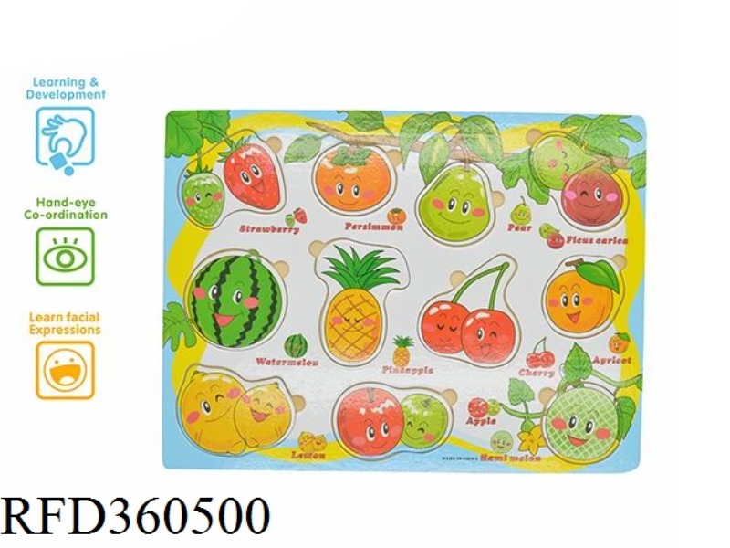 FRUIT KNOWLEDGE PUZZLE
