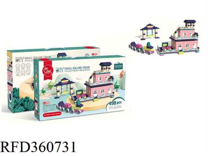 DIY FUN SMALL CUBES (498PCS)