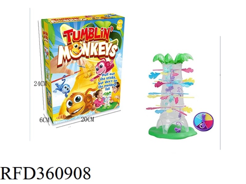 TUMBLING LOTTERY MONKEY