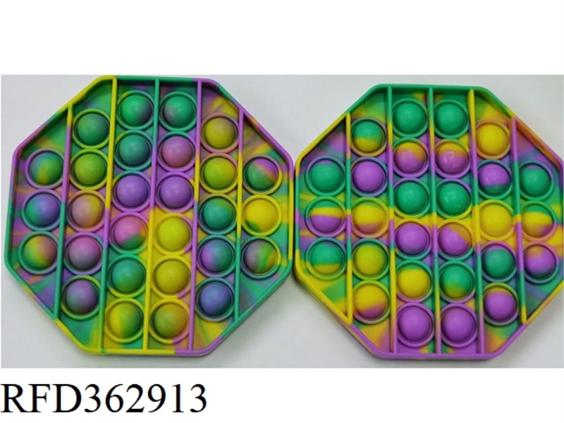 THINKING CHESS OCTAGON TIE DYE