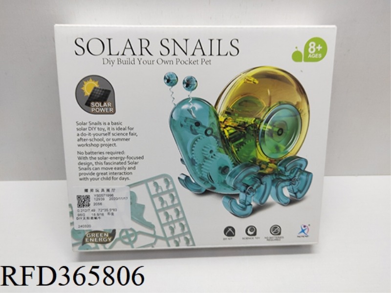 DIY SOLAR SNAIL