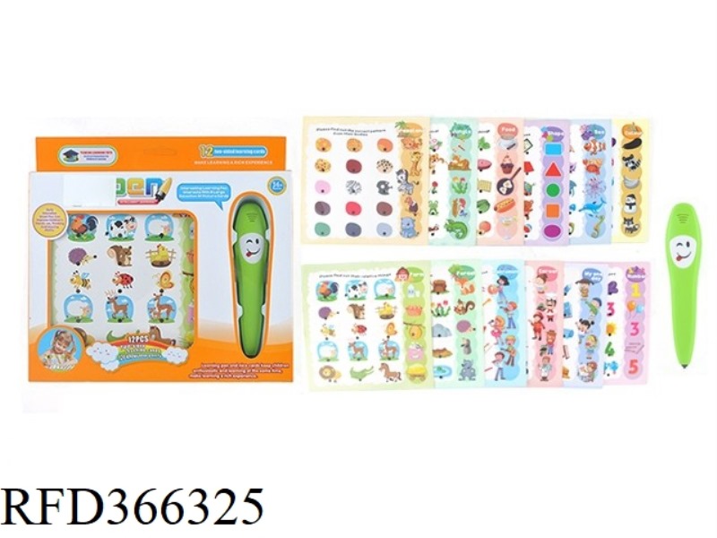 EARLY LEARNING SMART LOGIC LEARNING PEN (12 CARDS)