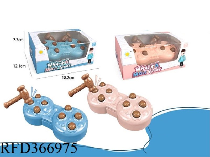 PUZZLE COMPETITIVE HAMSTER (BLUE AND RED 2 COLORS MIXED)