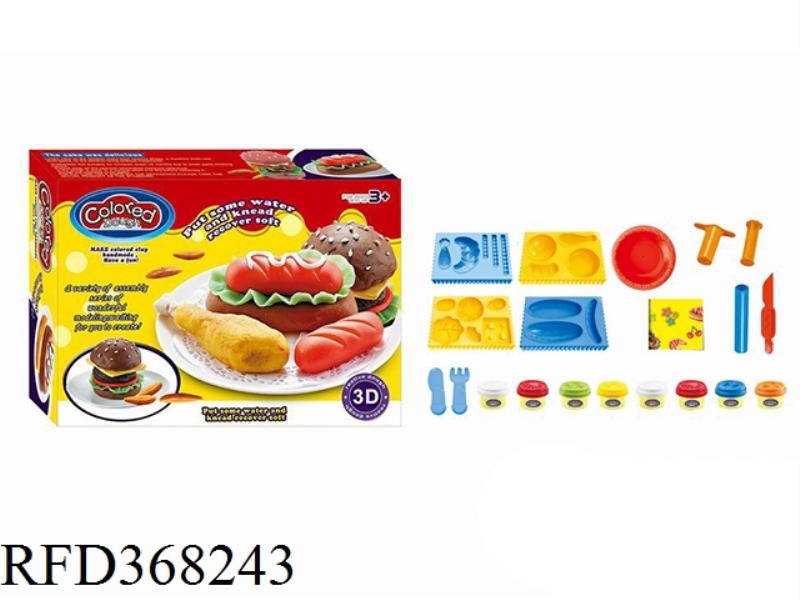 FAST FOOD COLOR MUD SET