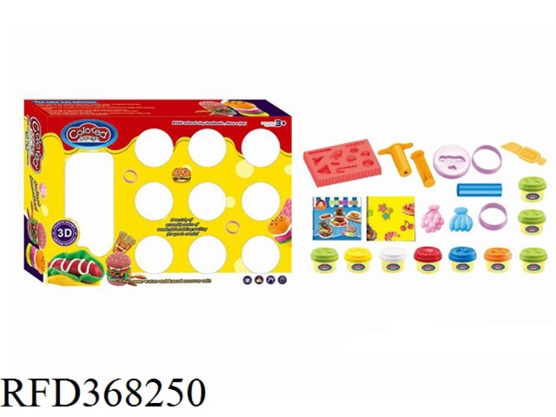 FAST FOOD COLOR MUD SET