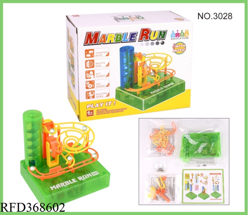 B/O DIY 3D PUZZLE MAZE BALL WITH MUSIC