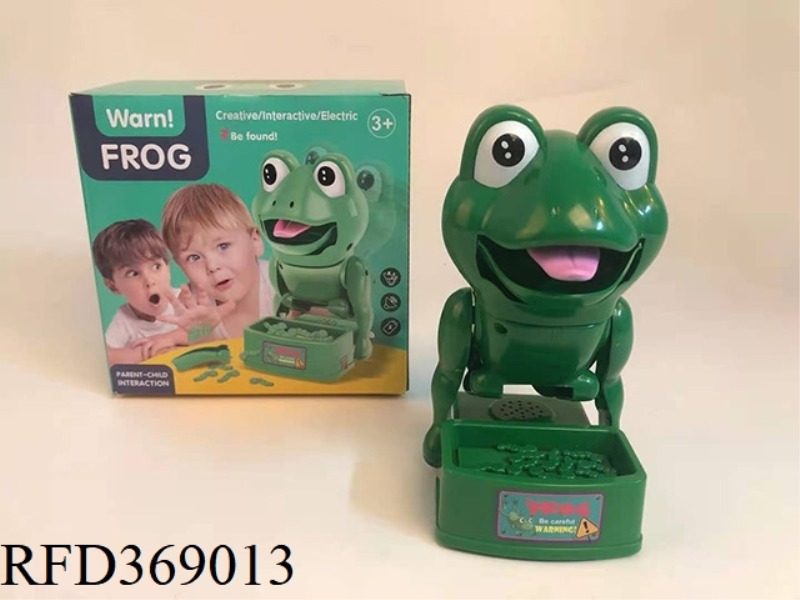 Pooky Frog (with Worm)
