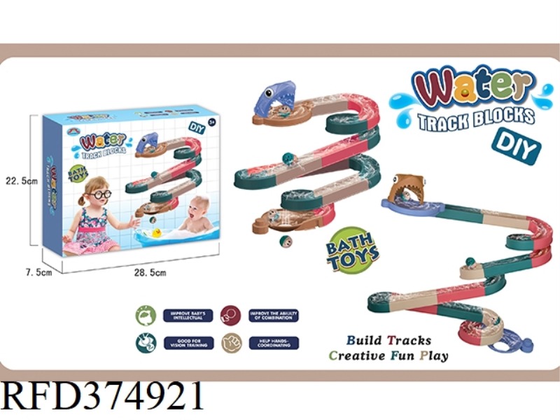 PUZZLE DIY ASSEMBLING TRACK AND TURN TO MUSIC