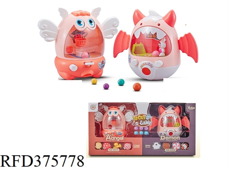 LITTLE ANGEL BASKETBALL MACHINE + LITTLE DEVIL FOOTBALL MACHINE