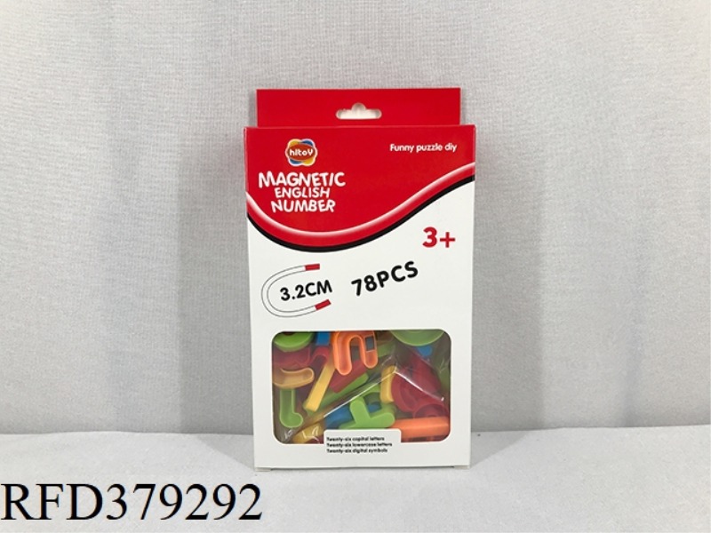 MAGNETIC ALPHANUMERIC 78CS BOX