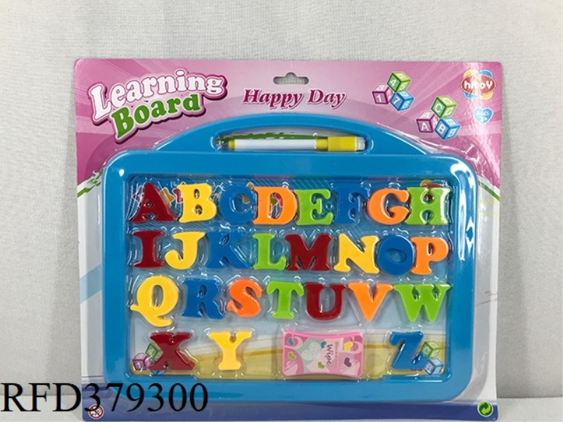 LETTERS WITH MAGNETIC WRITING BOARD