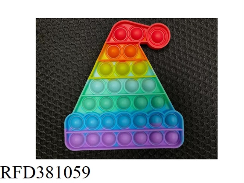 SANTA HAT (RAINBOW STYLE) 56G