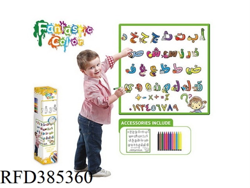 DOODLE CANVAS (ARVIN ALPHABET FRUIT)