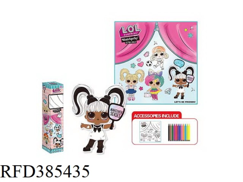 SURPRISE DOLL COLOR CANVAS