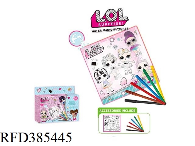 SURPRISE DOLL COLOR CANVAS 50*50