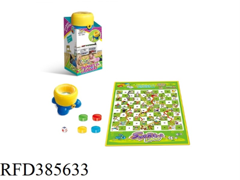 TRUMPET DICE CLOCK SNAKE CHESS