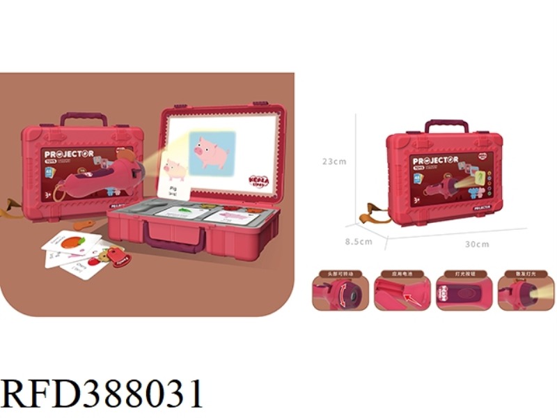 PROJECTION SCHOOL BAG (RED)