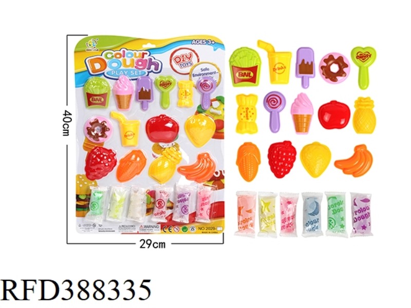 SUCTION BOARD CANDY FRUIT COLOR MUD